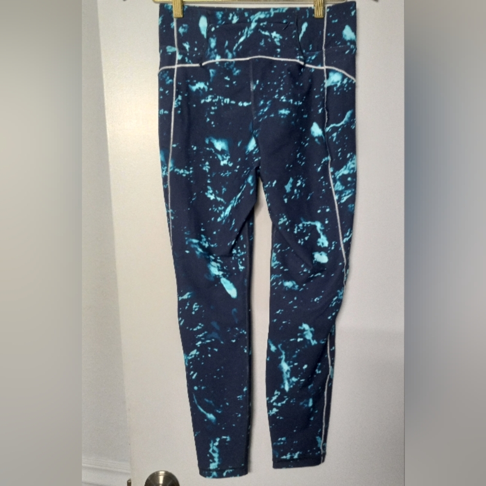 Savage X Fenty Teal and Navy Leggings - Picture 5 of 6